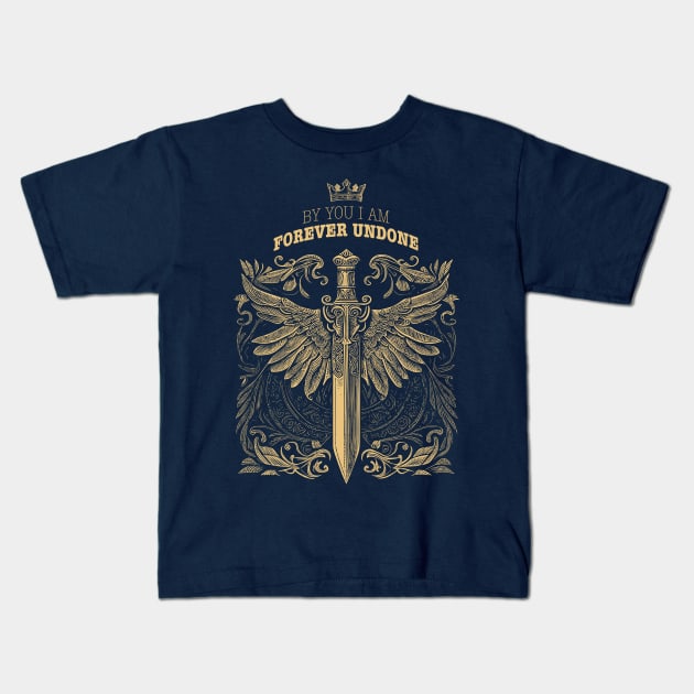 The Cruel Prince - Folk of the Air, Jude and Cardan bookish romantasy Kids T-Shirt by OutfittersAve